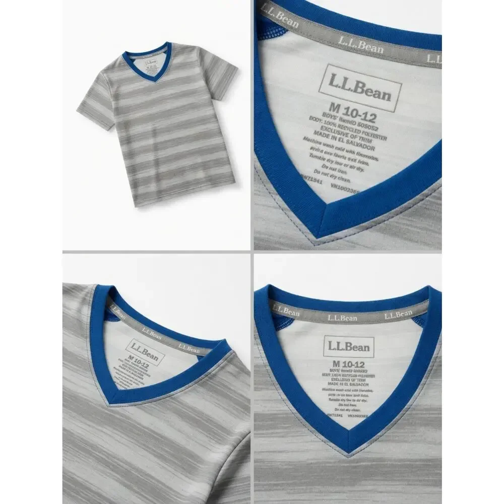 L.L.Bean Boys Long-Sleeve Performance Shirt – Size M (10-12)